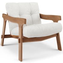 Poltrona Decorativa Fixa Para Sala Living Ikary L02 Canela Prime Bouclê Branco - Lyam Decor Poltrona Decorativa Fixa Para Sala Living Ikary L02 Canela Prime Bouclê Branco - Lyam Decor