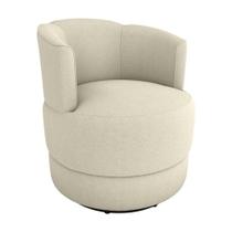 Poltrona Decorativa Giratória Base De Ferro Marselha Matrix Boucle Bege Poltrona Decorativa Giratória Base De Ferro Marselha Matrix Boucle Bege