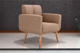 Poltrona Decorativa Havana Boucle Marrom F498 - Matrix Poltrona Decorativa Havana Boucle Marrom F498 - Matrix