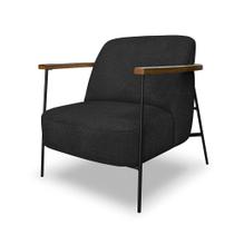Poltrona Decorativa Lia Boucle Preto - Loja Sheep