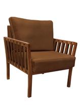 Poltrona decorativa luxo califórnia dora bela