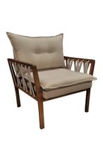 Poltrona decorativa luxo safira dora bela