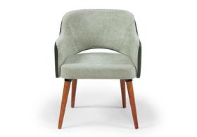 Poltrona Decorativa Malbec Boucle Pés de Madeira Palito Para Recepção Sala