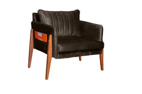 Poltrona decorativa milão luxo dora bela
