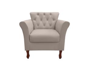 Poltrona Decorativa Moderna Cadeira Estofada Sala Quarto Escritório Viena