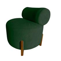 Poltrona Decorativa Mônaco Suede Verde Poltrona Decorativa Mônaco Suede Verde