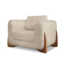Poltrona Decorativa Nuvina Boucle Bege - Loja Sheep Poltrona Decorativa Nuvina Boucle Bege - Loja Sheep