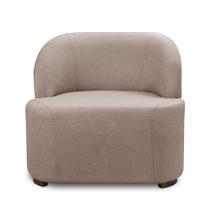 Poltrona Decorativa Orgânica Aloha Boucle Rose - Loja Sheep