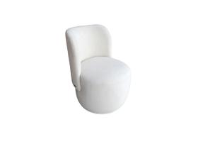 Poltrona Decorativa Orgânica Bia Design Natural e Conforto Boucle