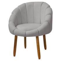 Poltrona Decorativa Orgânica Flora Fixa Recepção Estética Bouclê