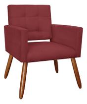 Poltrona Decorativa Para Sala Camila Suede - Estopar