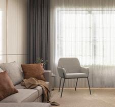 Poltrona Decorativa para Sala de Estar Dora