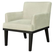 Poltrona Decorativa Para Sala de Estar e Recepção Beatriz Suede Bege - Lyam Decor Poltrona Decorativa Para Sala de Estar e Recepção Beatriz Suede Bege - Lyam Decor