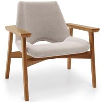 Poltrona Decorativa Para Sala De Estar Living Base Madeira Becker L02 Bouclê Creme - Lyam Decor Poltrona Decorativa Para Sala De Estar Living Base Madeira Becker L02 Bouclê Creme - Lyam Decor