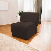 Poltrona Decorativa Para Sala Manicure Consultório Escritório Zoe Suede