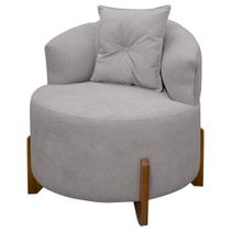 Poltrona Decorativa Para Sala Thor Orgânica Tecido Bouclé Poltrona Decorativa Para Sala Thor Orgânica Tecido Bouclé