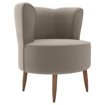 Poltrona Decorativa Pes Palito Savana Veludo Milani Store Poltrona Decorativa Pes Palito Savana Veludo Milani Store