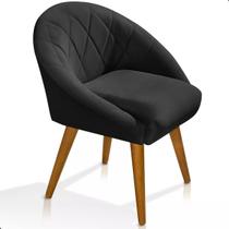 Poltrona Decorativa Sala de Estar Escritório Quarto Estofada Decorativa