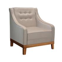 Poltrona Decorativa Tabatha Veludo Marfim Cor:Veludo Marfim Poltrona Decorativa Tabatha Veludo Marfim Cor:Veludo Marfim