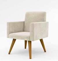Poltrona Decorativa Talita Cor Bege Poltrona Decorativa Talita Cor Bege