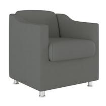 Poltrona Decorativa Tilla Consultório Recepção Suede Poltrona Decorativa Tilla Consultório Recepção Suede