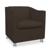 Poltrona Decorativa TillakTillak Sala de Estar, Recepção, Consultório e Escritório, Assento Confortável Revestimento Sintético Premium Poltrona Decorativa TillakTillak Sala de Estar, Recepção, Consultório e Escritório, Assento Confortável Revestimento Sintético Premium