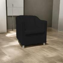 Poltrona Decorativa TillakTillak Sala de Estar, Recepção, Consultório e Escritório, Assento Confortável Revestimento Suede Premium Poltrona Decorativa TillakTillak Sala de Estar, Recepção, Consultório e Escritório, Assento Confortável Revestimento Suede Premium