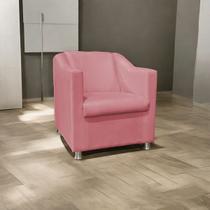 Poltrona Decorativa TillakTillak Sala de Estar, Recepção, Consultório e Escritório, Assento Confortável Revestimento Suede Premium Poltrona Decorativa TillakTillak Sala de Estar, Recepção, Consultório e Escritório, Assento Confortável Revestimento Suede Premium