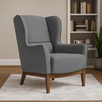 Poltrona Dekorien Milena Linho Alto Acabamento Poltrona Dekorien Milena Linho Alto Acabamento