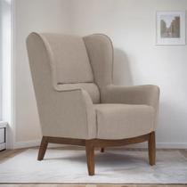 Poltrona Dekorien Milena Linho Poltrona Decoração Alto Acabamento Poltrona Dekorien Milena Linho Poltrona Decoração Alto Acabamento