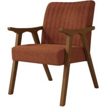 Poltrona Delazari 560 Braço Madeira 90x57x72cm Poltrona Delazari 560 Braço Madeira 90x57x72cm