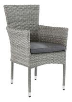 Poltrona Deluxe De Jardim Em Aluminio E Fibra 88x57 Cm Cinza Poltrona Deluxe De Jardim Em Aluminio E Fibra 88x57 Cm Cinza