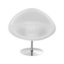 Poltrona Design Gondula material sintético Branco Poltrona Design Gondula material sintético Branco