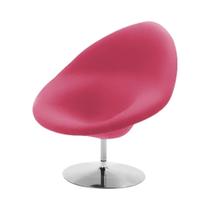 Poltrona Design Gondula Suede Rosa Poltrona Design Gondula Suede Rosa