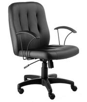 Poltrona Diretor Base Giratória Linha Paris Preto Poltrona Diretor Base Giratória Linha Paris Preto