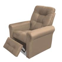 Poltrona Do Papai Clean Para Sala de TV e Biblioteca