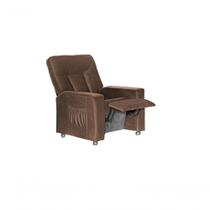 Poltrona Do Papai Pallas Mx5 Veludo Turkey Chocolate