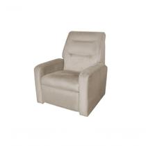 Poltrona Do Papai Reclinável Classic Marrom Claro Light