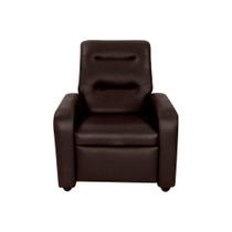 Poltrona do Papai Reclinável Classic Sintetico Marrom Matri