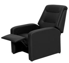 Poltrona do Papai Reclinável Classic Sintetico Preto Matrix