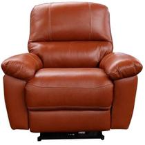 Poltrona do Papai Reclinável Elétrica Armênia Power Touch Couro Conhaque - Gran Belo Poltrona do Papai Reclinável Elétrica Armênia Power Touch Couro Conhaque - Gran Belo