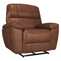 Poltrona do Papai Reclinável Elétrica Armênia Power Touch Couro Mel G40 - Gran Belo Poltrona do Papai Reclinável Elétrica Armênia Power Touch Couro Mel G40 - Gran Belo