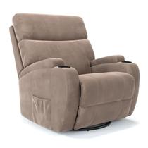 Poltrona do Papai Reclinável Elétrica Em Suede Com Massagem - Modelo Imperial Damie