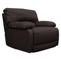 Poltrona do Papai Reclinável Elétrico Asmará Power Touch Small Couro Tabaco G43 - Gran Belo Poltrona do Papai Reclinável Elétrico Asmará Power Touch Small Couro Tabaco G43 - Gran Belo