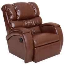 Poltrona do Papai Reclinável Giratória Balanço Zero Wall Biorne F05 Corano Caramelo Brilho - Lyam Decor Poltrona do Papai Reclinável Giratória Balanço Zero Wall Biorne F05 Corano Caramelo Brilho - Lyam Decor