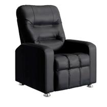 Poltrona do Papai Reclinável Maldivas Corano Preto Plus VS Decor