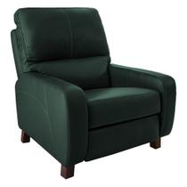 Poltrona do Papai Reclinável Manual Viena Two Way material sintético G40 - Gran Belo