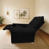 Poltrona Do Papai Reclinavel Moderna Descanso Sala de Estar Astra