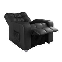 Poltrona do Papai Reclinável Mx-7 Azera material sintético Preto - Loja Sheep