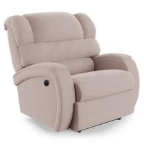 Poltrona do Papai Reclinável Napoli Power Elétrica Massagem Veludo Rosê FH1 - D'Rossi Poltrona do Papai Reclinável Napoli Power Elétrica Massagem Veludo Rosê FH1 - D'Rossi